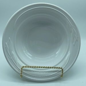 Corningware Casual Elegance White Flora 8” Bowl